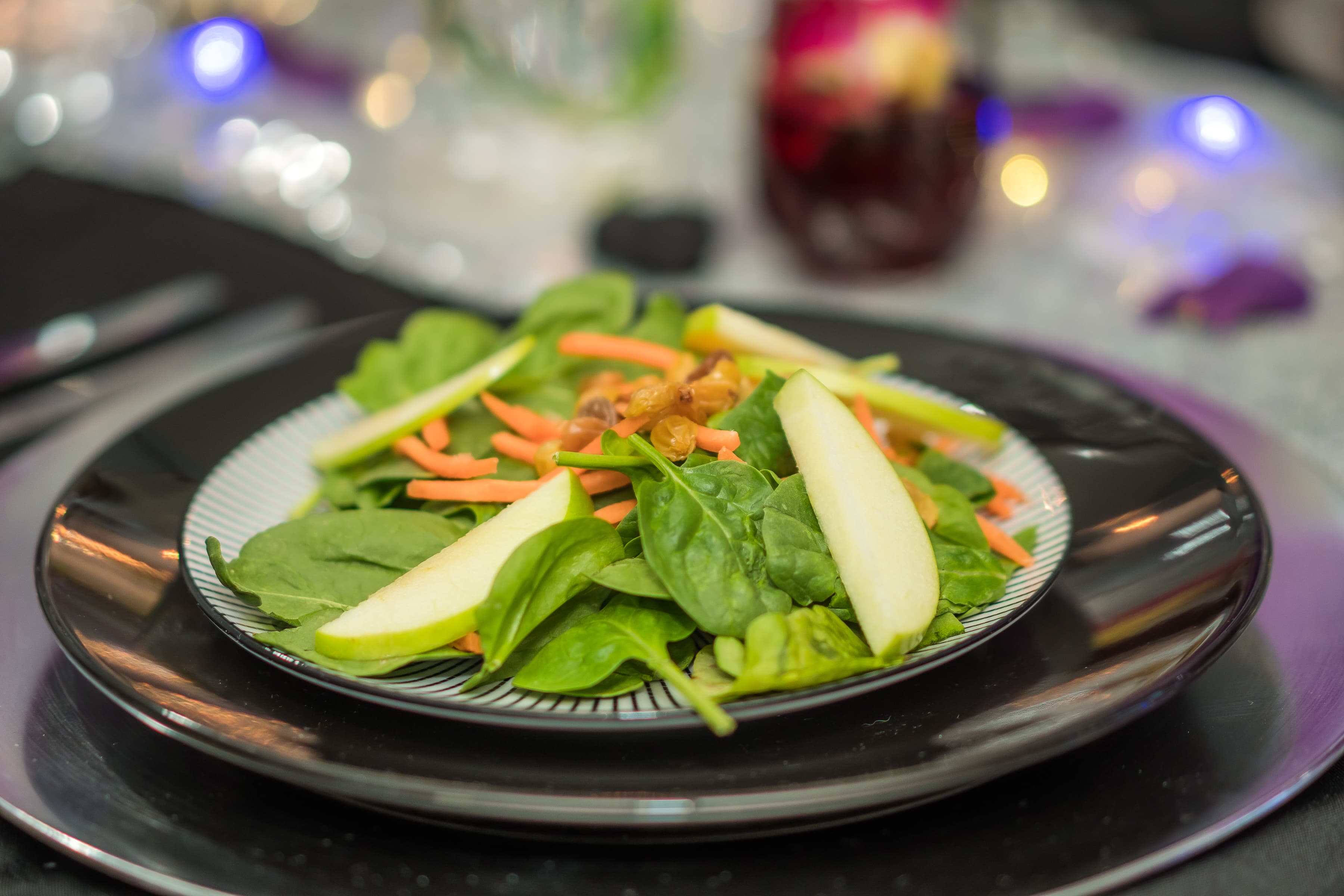 Abundant Cuisine table setting